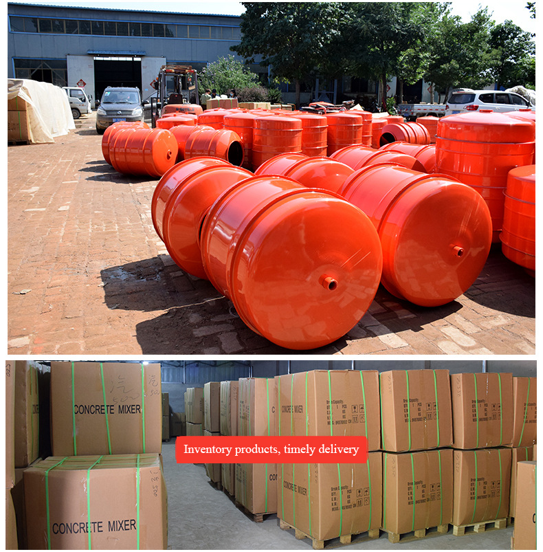 hand control electric engine concrete feed mortar mixers with two wheel