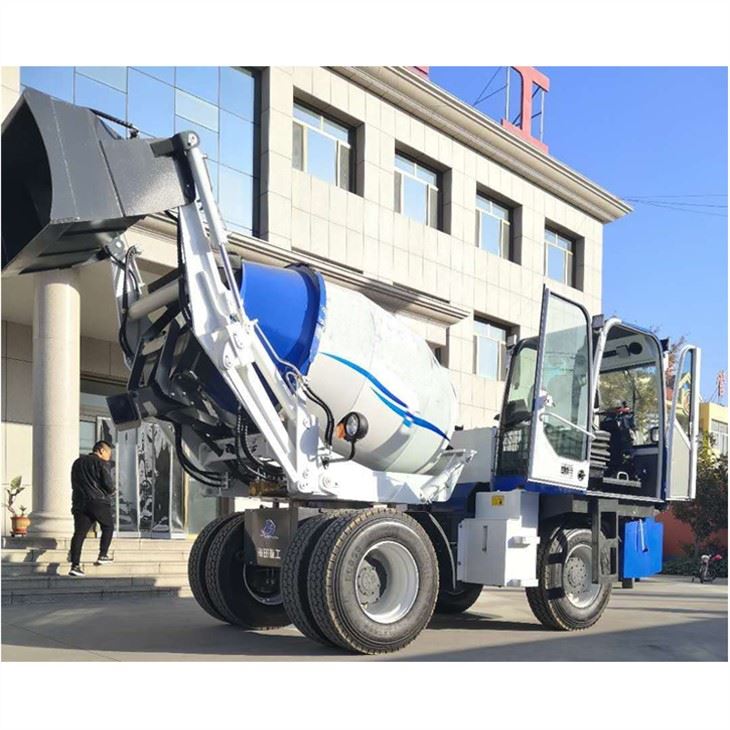 self concrete mixer